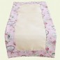 Preview: Tischläufer Landhaus Shabby Chic in rosé-beige “Rosenmotiv“