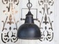 Preview: Chic Antique Factory Lampe Deckenleuchte Antik Schwarz