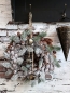 Mobile Preview: Chic Antique Fleur Fichtenkranz mit Zapfen und Schnee