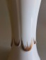 Preview: Eschenbach Porzellan Vase weiß mit Goldstaffage