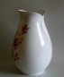 Mobile Preview: Royal KPM Vase weiß mit Blumen Dekor