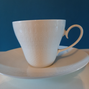 Rosenthal Romanze weiß Kaffeetasse klein und Unterteller