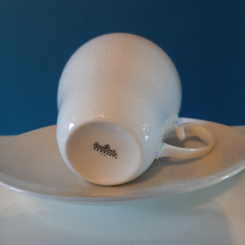 Rosenthal Romanze weiß Kaffeetasse klein und Unterteller