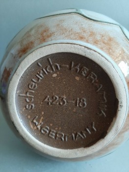 Scheurich Keramik Vintage Krug Vase 60er Jahre