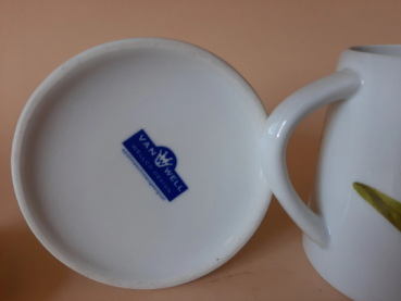 EGAN Zuckerdose Le Casette Grün - 7x11 Cm Porzellan, Spülmaschinengeeignet