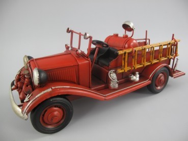 Feuerwehrwagen Antik Eisen