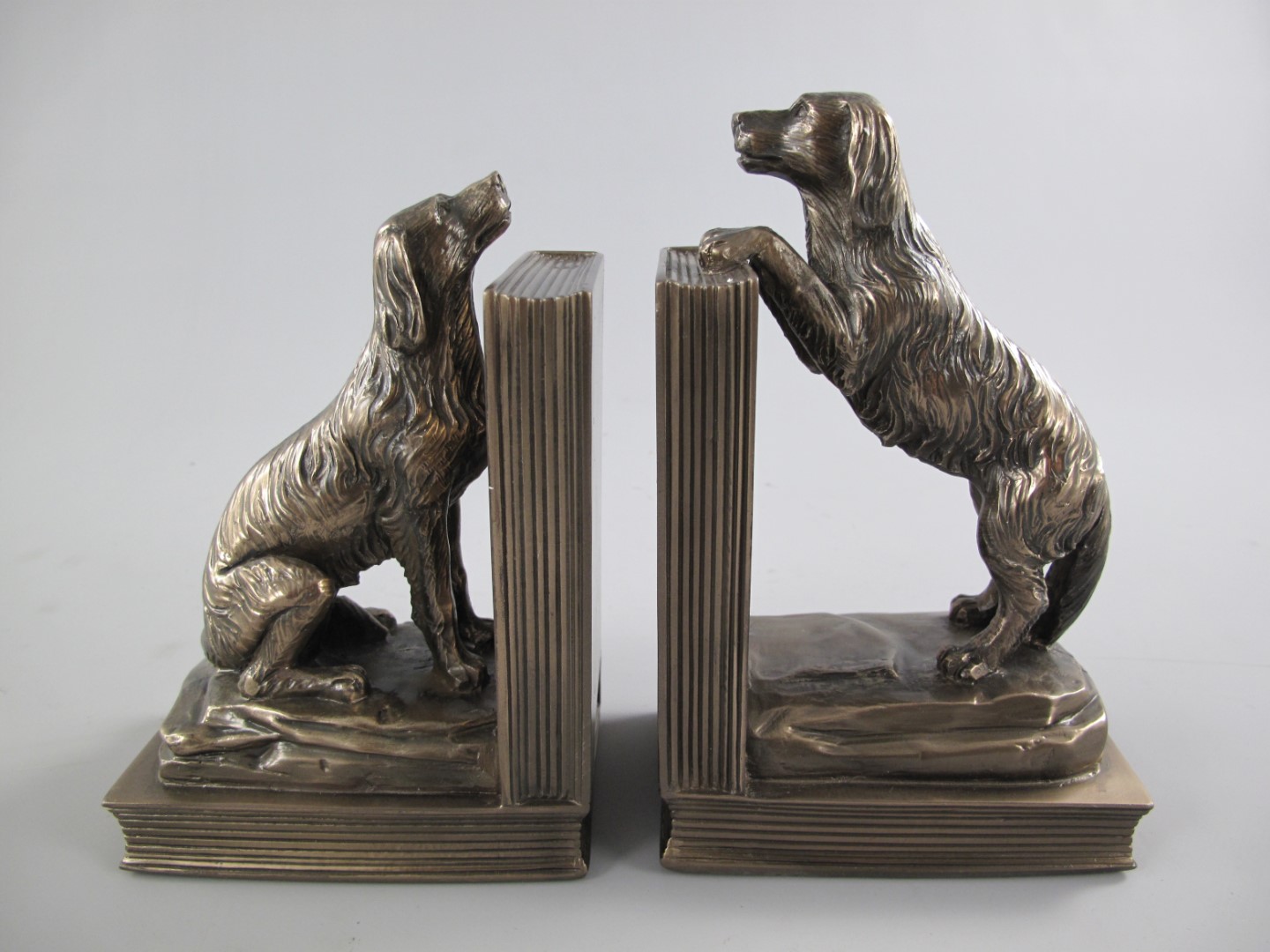 Buchstützen Set Hunde Geschenkidee Nice Deko