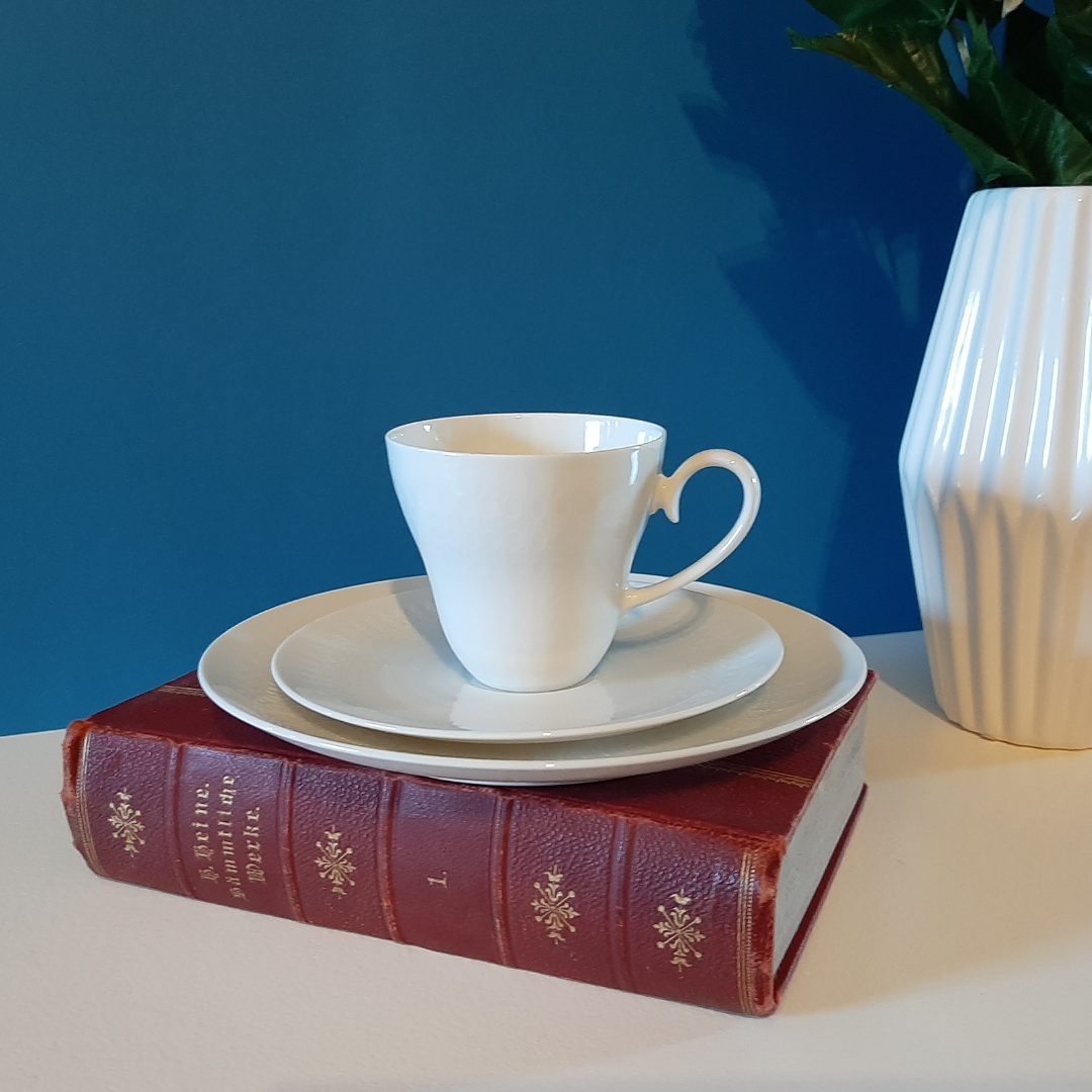 Tasse à Espresso Rosenthal Flûte Enchantée Sarastro - Dorée Avec Soucoupe
