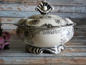 Waldershof Porzellan Schüssel Vintage Keksdose Shabby |Nice Deko