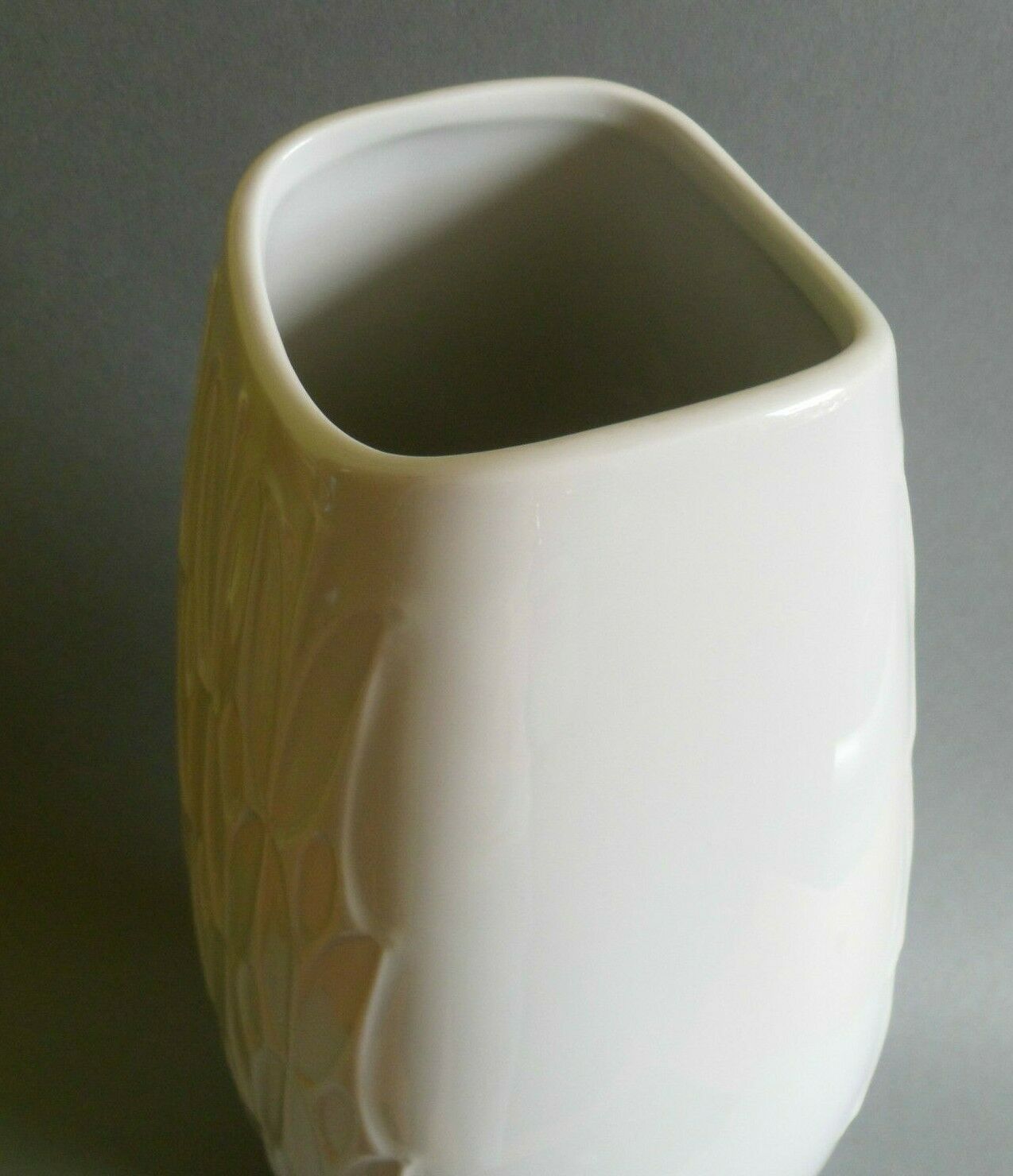 Weiße Vase Alka Kunst Alboth & Kaiser Bavaria Nice Deko