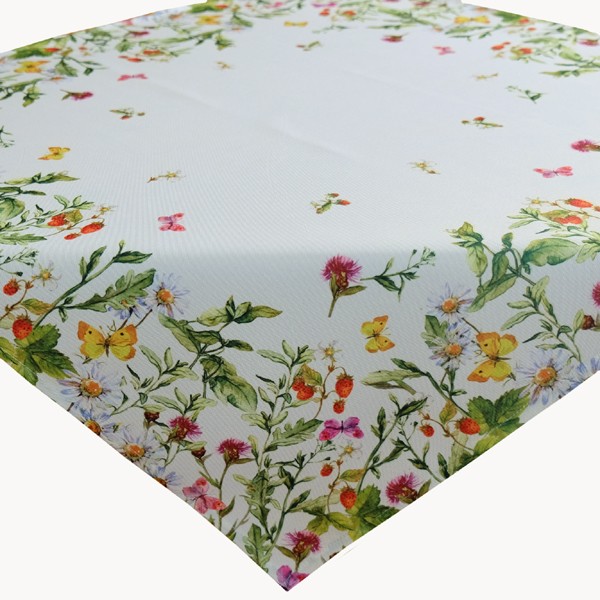 85/85 Mitteldecke “Wiesenblumen & Schmetterlinge“