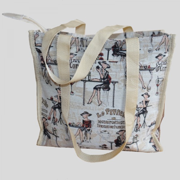 Gobelin Tasche Handtasche Shopper ''Dame''