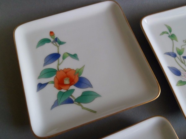 Koransha porcelain Plate Sushi Schalen