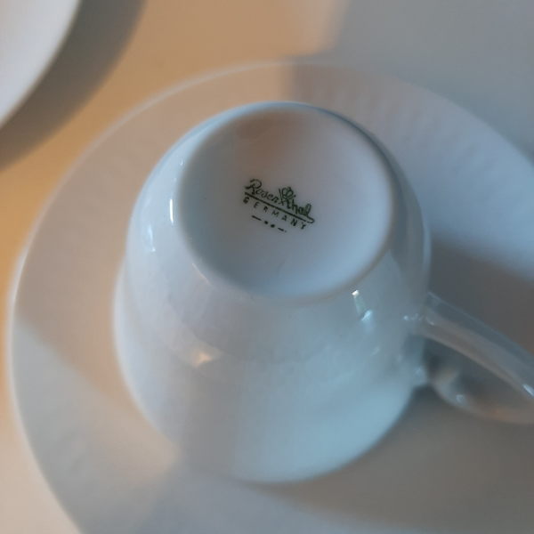 Manufaktur Hollohaza - Vintage koffie, mokka servies voor 6 - Catawiki
