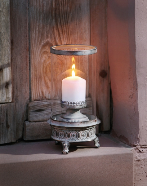 Windlicht im Shabby Look Windlicht im Shabby Look