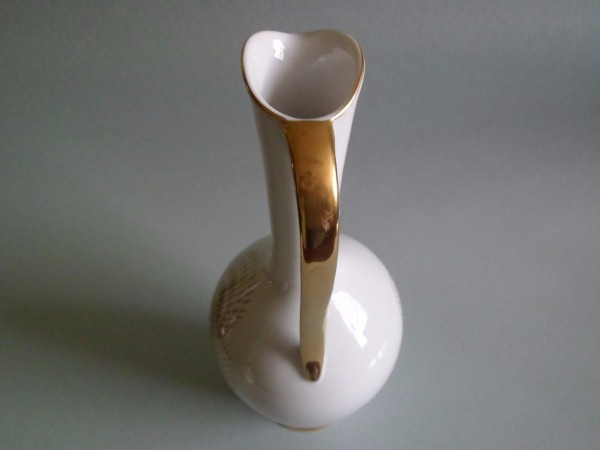 Oscar Schaller Eschenbach Vintage Vase mit Henkel