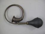 Taxihorn Ballhupe Messing im Vintage Stil